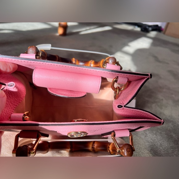 Brand new Authentic Gucci pink Diana mini tote bag - Picture 9 of 9